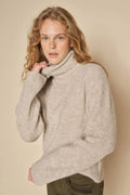 Aidy Thora Rollneck Knit  | Feather Gray