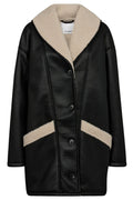 Sibbacc Shearling Box Jacket | Black