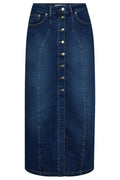 Tyler Denim Skirt | Denim Blue