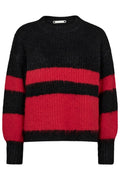 Coraliecc Block Rib Knit | Black