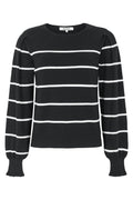 Sranalia Stripe Knit | Black