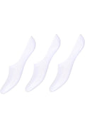 Footies Thin Bamboo 3Pk | White