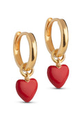 Amore Earrings | Red