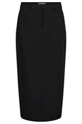 Vola Floor Pencil Skirt | Black