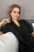 Odesa Linen Blouse | Black