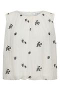 Colleen Balloon Top | Off White