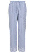 William Stripe Pants | Blue