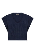 Vanilla Waistcoat | Navy Blazer