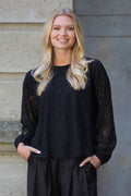 Claire Blouse 2822 | Black
