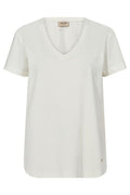 Dala V-Ss Basic Tee |  White