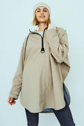 Mow Poncho 206743 | Silver Mink