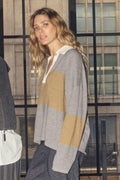 Wylie Tani Bold Stripe Knit |  True Camel