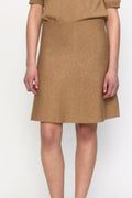 Srhenrietta Short Skirt | Tigers Eye Melange