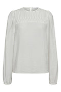 Shina Pintuck Blouse 35921 | Off White