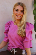 Winnie Blouse | Orchid Pink