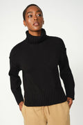 Rola Bine Rollneck Knit |  Black