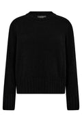 Zari Cashmere Crewneck Knit |  Brindle