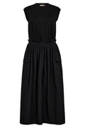Sazha Mix Dress |  Black