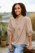Camilla Blouse 2755 | Sand
