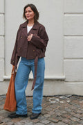 Sia F Jacket | Chocolate Brown
