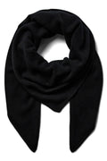 Enata Cashmere Knit Scarf |  Black