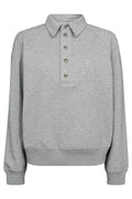 Dengi Polo Sweat 37043 | Pale Grey