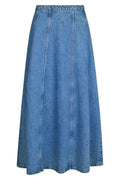 Raya Denim Skirt | Vintage Blue