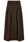 Anya Pleat Skirt 34178 | Mocca