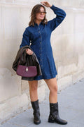 Hanne Denim Dress | Dark Blue