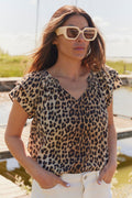 Sunrise Lima Leo Top 35941 | Khaki