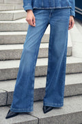 Dara Deco Jeans Regular | Regular Mid Blue