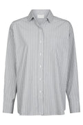 Dalma Stripe Stone Shirt | Light Grey