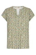Viva Tee | Blazing Orange Summer Green