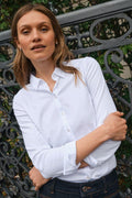 Tina Jersey Shirt | White