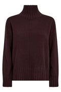 Aima Cashmere Highneck Knit |  Fudge