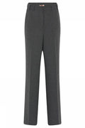 Esta, High Waist Wide Legs | ThunderstorMedium Grey