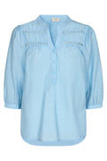 Driva Blouse | Chambray Blue