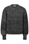 Row Melange Knit 32171 | White black