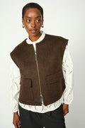 Elise Loisa Wool Vest |  Delicioso