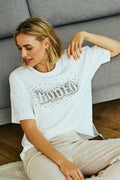 Carol Tee 206344 | Star Offwhite Brush Bronz