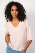 Taci 3/4 V-Neck Knit |  Ballet Slipper