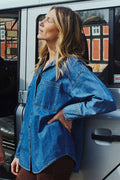 Lisea Shirt 206588 | Medium Blue Denim