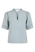 Talja Denim Blouse 163064 | Stonewash