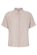 Srmargot Freedom Striped Ss Shirt |  Hushed Violet