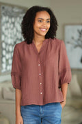 Harriet Blouse 2784 | Vintage Rose