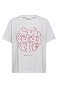 Siara Cocouture Tee | White Flame
