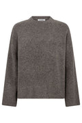 Roger O-Neck Knit 32196 | Walnut