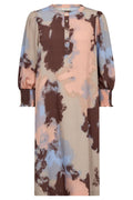Aby Dress 205277 | Simply Taupe Coral Pink