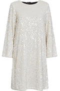 Eve Dress 205227 | Offwhite Black