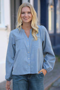 Aurora Blouse 2815 | Blue